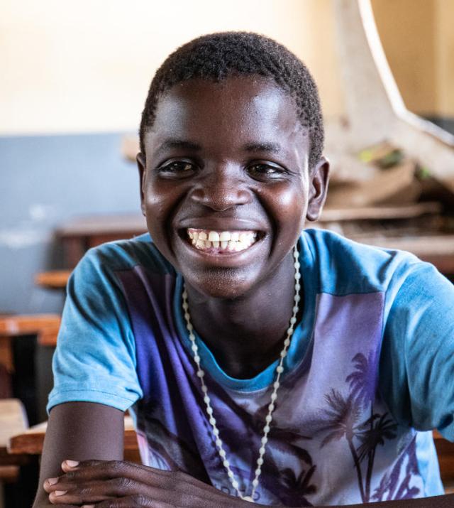 Photo of a boy smiling