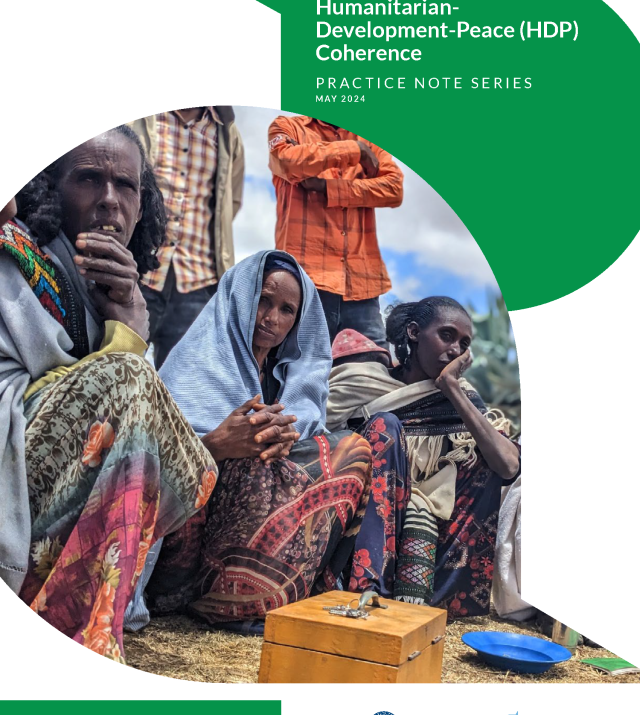 Cover page for HDP Coherence Practice Note Series: Ethiopia
