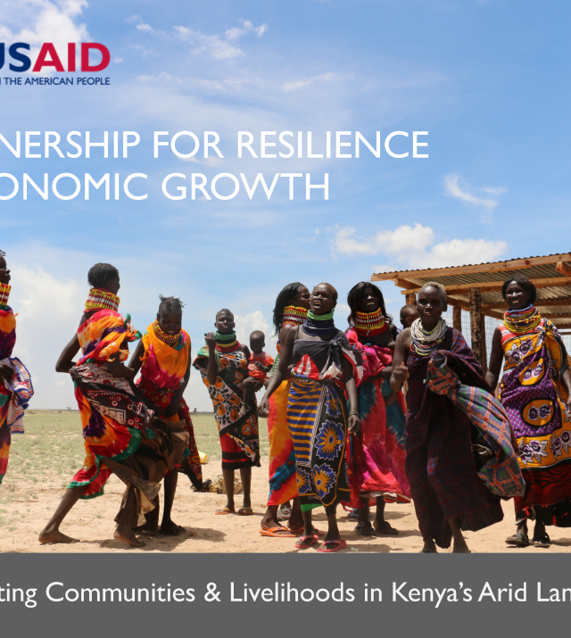 Cover page for Supporting Communities & Livelihoods in Kenya’s Arid Lands