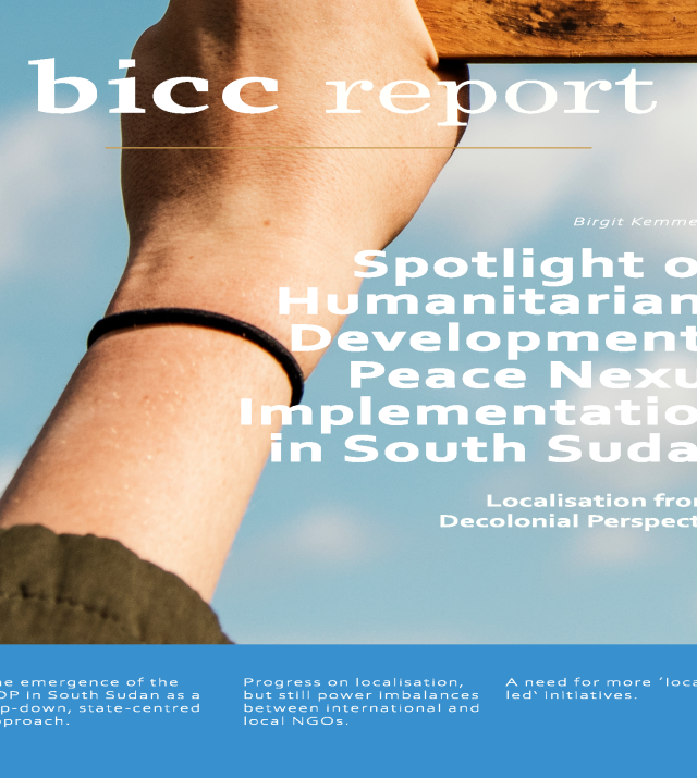 Cover page for Spotlight on Humanitarian–Development–Peace Nexus Implementation in South Sudan