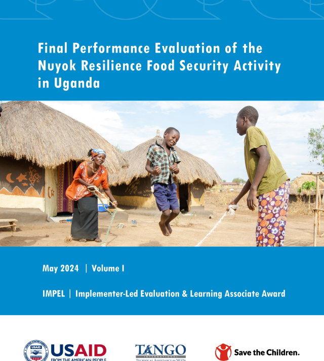 Cover of the Final Performance Evaluation of the Nuyok RFSA in Uganda
