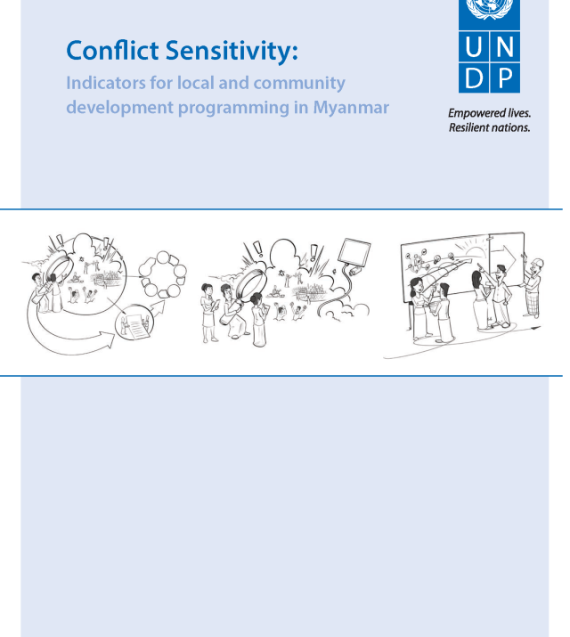 Cover page for Conflict Sensitivity: Indicators for Local and Community Development Programming