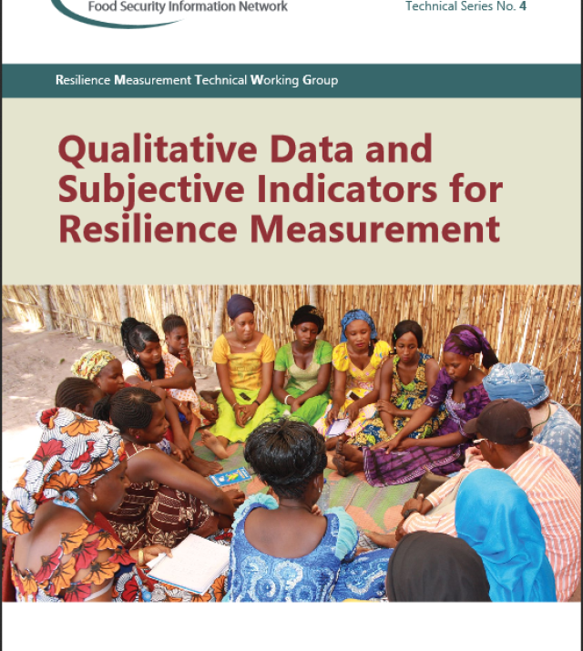 Download Resource: Qualitative Data and Subjective Indicators for Resilience Measurement