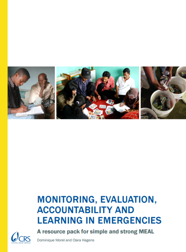 Download Resource: Monitoring, Evaluation, Accountability and Learning in Emergencies: A Resource Pack for Simple and Strong MEAL