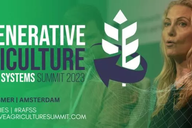 Promotional graphic for the Regenerative Agriculture And Food Systems Summit