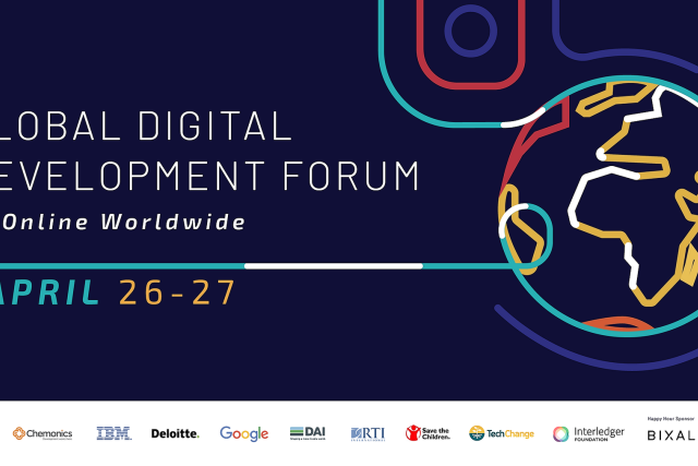 Promotional Graphic for Global Digital Development Forum 2023
